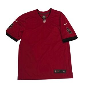 Nike Jersey Mens Medium Red Excellent Tampa Bay Buccaneers NFL On Field Jersey